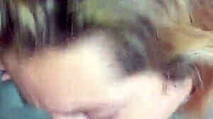 Swallowing cum for breakfast.