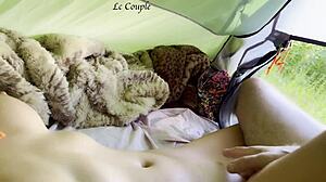 Wow! Masturbating Party Babe Caught at Music Festival Camping!