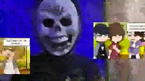 Skull man is fucking so deliciously and tasty