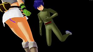 girl b hero scenes part 3 mena 😍 anime hentai action