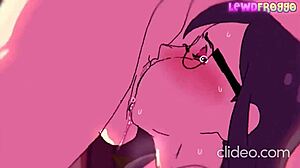 Hey, check out this femdom animation with big ass and cock
