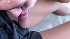 Cock-Eating Babe Gets Spit Roasted With Intense Double Penetration