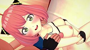 Busty teen seduced and rides step brother's cock