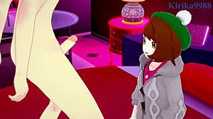 Dawn, Hikari, and Gloria Yuuri in intense Pokémon hentai sex action