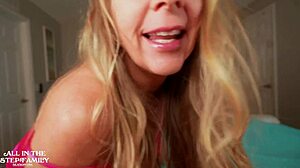 NURSE STEPMOM EXAmines STEPSONS PENIS ~ Kymber Leigh - All In The Step Family 241016