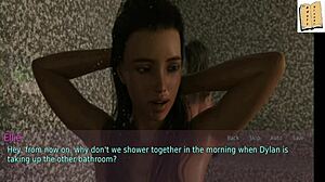 Is this wife cheating with her stepmother in scene 57?