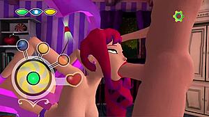 3DGspot - Hot Animated Sex Game with Big Titties Cutie in 3D