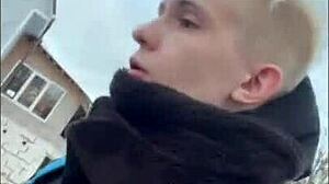 twinks bang stepdad's big dick for deep asshole creaming