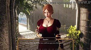 I fucked the queen while warrior fingered nearby