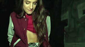 Hot French model, want to bang a stranger in public?