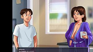 Check out summertime saga episode 138.