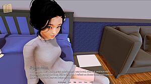 Harem Hotel 420: Big tits and curvy outfits in 3D game adventure