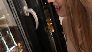 Fitness Model's Tight Pussy Turns Yoga Shoot into Handjob Scene