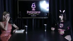 Nymphomaniac Yummi Paradise Sheer Red Masturbates Twice, Cums Easily, Loves Spanking and Knife Fetishes