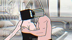 Hot Damn! TV Woman Bangs Cameraman in Skibidi Toilet Hentai!