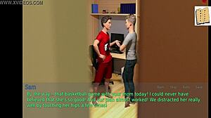 Stepmother and wife both have big ass and tits in this video