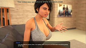 Milfy Teacher Sucks Dick and Swallows Cum in Milfy City