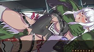 the impregnation of the elves part 2 in emotional hentai style