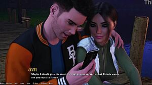 Hey, Jill's lake date turns steamy with big tits and cumshot action