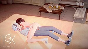 yo, check this anime hentai futanari banging in wild positions!