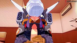 Valkyrie Blowjob Pov Sex Fantasy