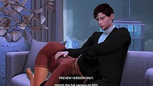 my art professor s3 ep3 - naughty 3d hentai preview sparks curiosity.