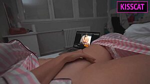 Stepmom helps with work and gives passionate 1 on 1 sex