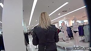 Czech Cutie Seduced in Supermarket POV