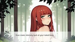 Spirit Harem Hentai: Huge Messy Creampie for Curvy Redhead Girl