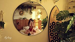 Fucked this long-haired bitch from sunset to dark outdoors