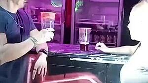 Drunk and Horny, He Fucks Me in the Men's Bathroom