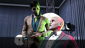 Monica Model Strips for Uncensored Photoshoot in Fashion Business 4