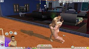 hey, el sim hetero sucumbe a la tentacion