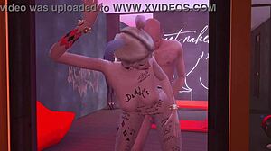 Harley Quinn Turned Sex Slave in Rough Action