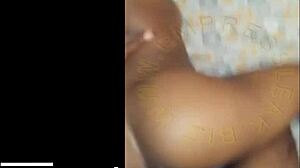 African Girl Bent Over For Intense Doggystyle Fucking