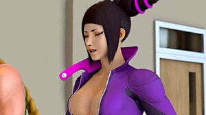 after wild 3d futa anal, passion ignites in hot girls