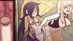 watamote hentai compilation with wild futanari sound effects in action