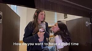 Maid Bends Over To Clean, Showing Her Sexy Body