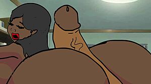 Damn! Banging sexy BBW ebony Nigerian usher from the party!