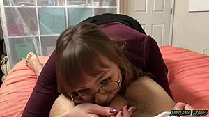 Sailor Luna tricks stepdad into banging her hard!