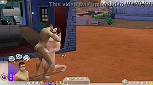 hey, el sim hetero sucumbe a la tentacion