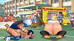 Hentai Mugen Clash with Brian Battler and Kim Dong Hwan. Power Girl and Raven Join the Anime Fight!