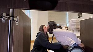 Maid Bends Over To Clean, Showing Her Sexy Body