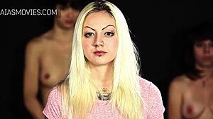 Blonde Babe Learns Hard Lesson