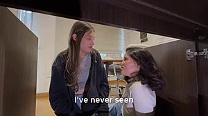 Maid Bends Over To Clean, Showing Her Sexy Body