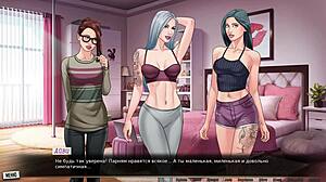 Wow! Nerdy Slut With Big Nipples Tackles Hardcore Cock!