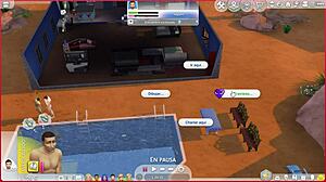 hey, el sim hetero sucumbe a la tentacion