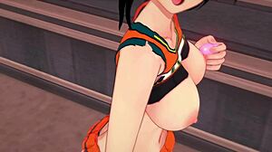 super sexy girl momo yaoyorozu in 3d hentai