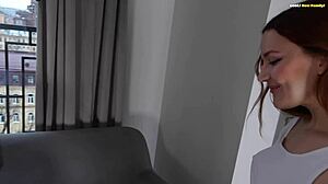 petite 18 year old cutie tries porn at first casting session part 1