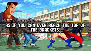 Hentai Mugen Clash with Brian Battler and Kim Dong Hwan. Power Girl and Raven Join the Anime Fight!